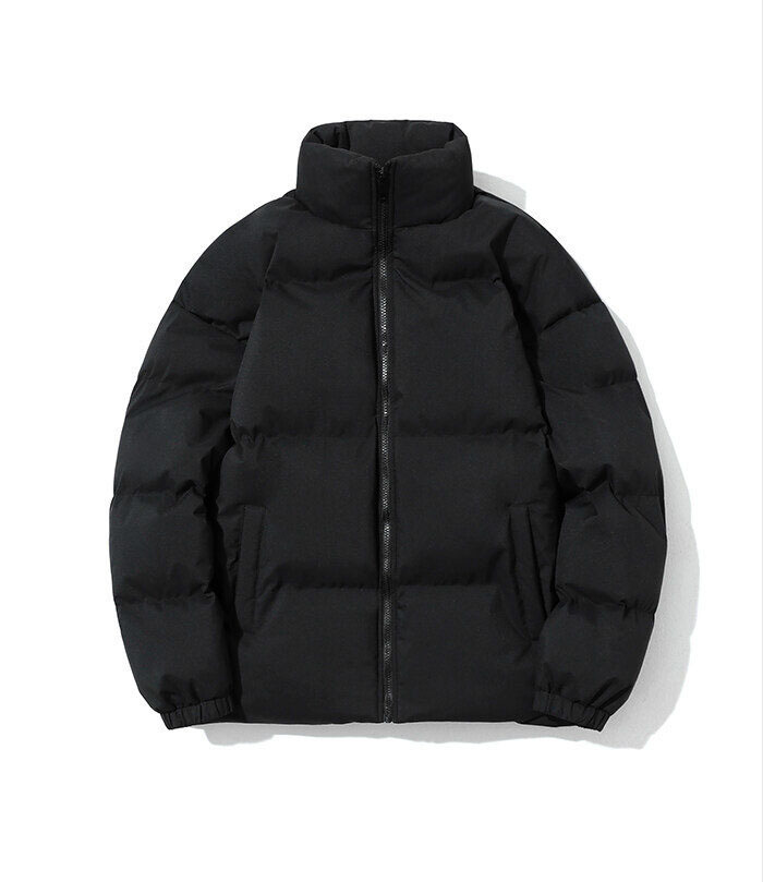 mens stand collar puffer jacket winter thermal jacket tops for big and tall guys plus size best sellers gifts details 0